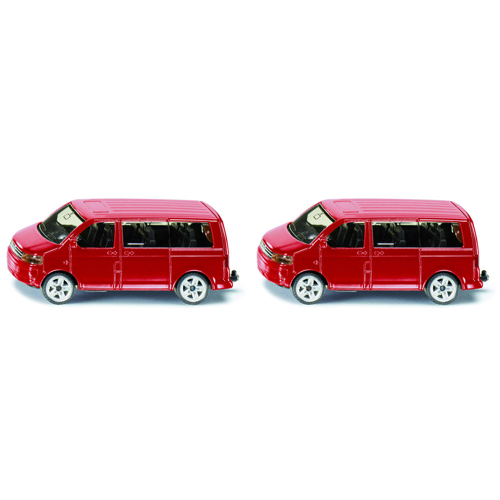 Siku 1070 Volkswagon VW Multivan Diecast Vehicle Collectable Toy Assorted 3y+ (2 Pack)