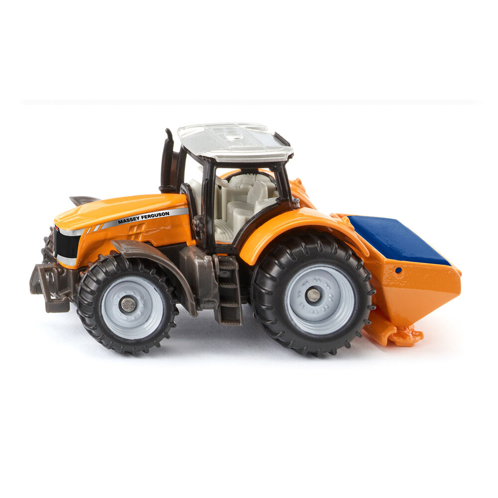 Siku Orange Massey Ferguson w/ Salt Spreader Vehicle Kids/Children Toy 3y+