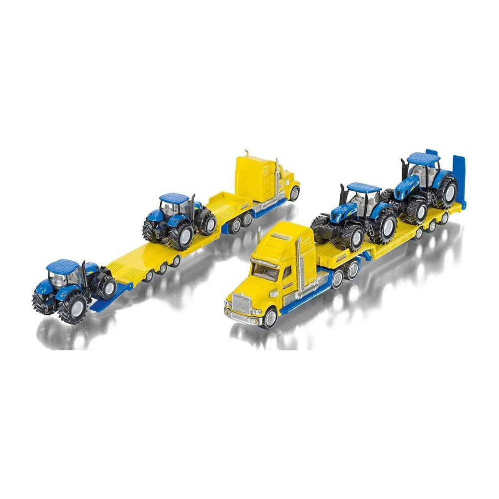 Siku 1:87 Scale Diecast Truck w/ New Holland Tractors Kids Toy Set 3y+ (3 Pieces) — image 2