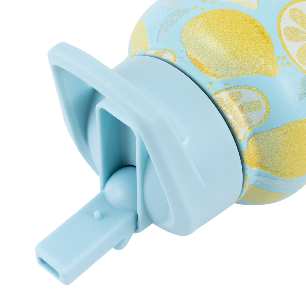 Splosh Sip By Splosh Lemon S/S Insulated Water Bottle w/ Flip Straw Lid 950ml — image 2