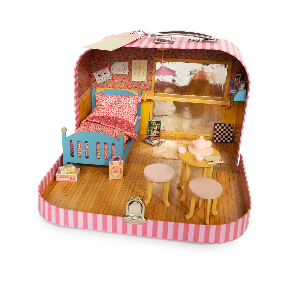 Sam & Julia Mouse Portable Mansion to Go Ellas Ballet Room Kids Toy 4y+