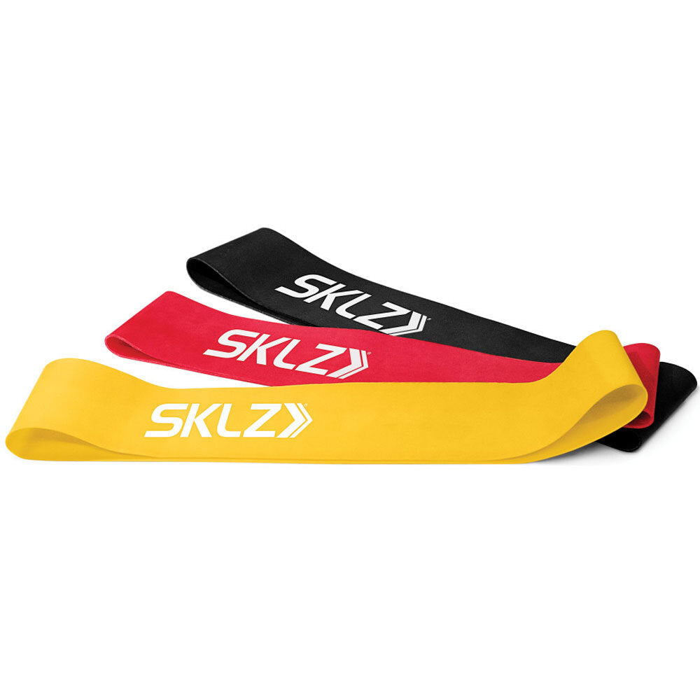 Sklz Mini Resistance Bands Strength Training Gym Glute Light/Medium/Heavy (3 Pieces)