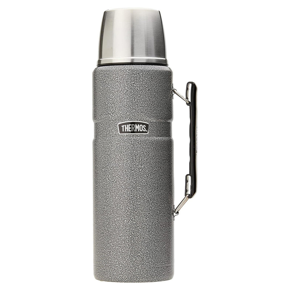 Thermos Stainless Steel King Vacuum Insulated Durable Flask Hammertone 470ml