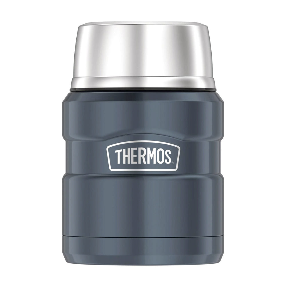Thermos King 470ml Stainless Steel Vacuum Insulated Food/Beverage Jar Slate