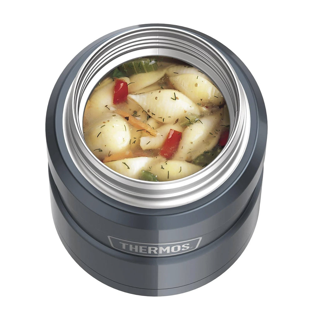 Thermos King 470ml Stainless Steel Vacuum Insulated Food/Beverage Jar Slate — image 2