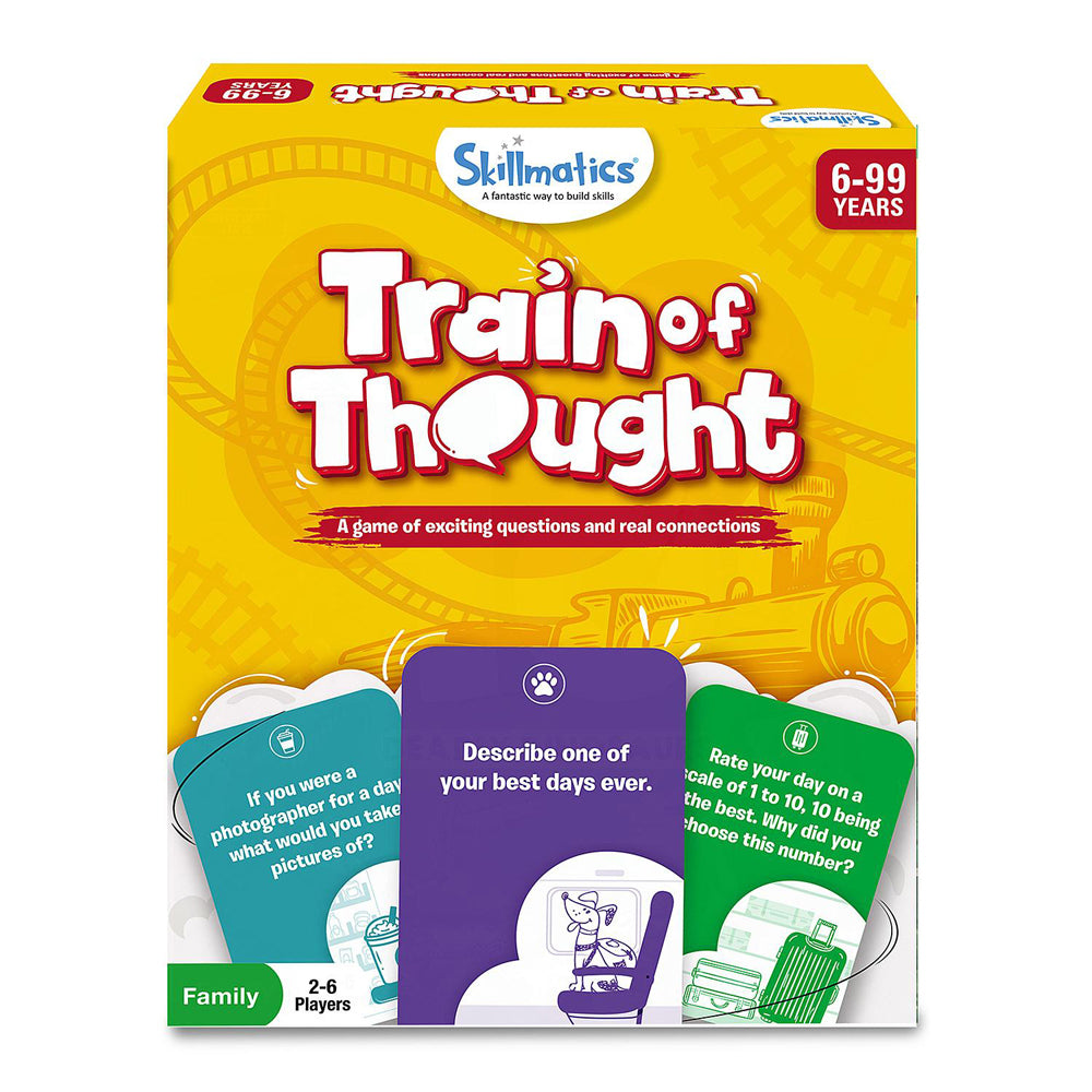 Skillmatics Train of Thought Kids/Childrens Interactive Toy Playset 6+