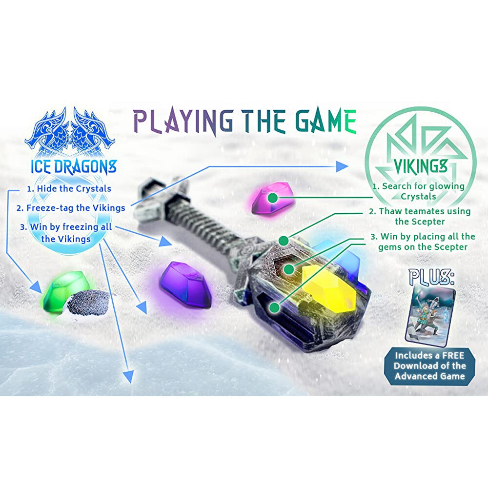 Starlux Vikings of the Northern Lights Outdoor Winter Freeze Tag Game Set 5y+ — image 2