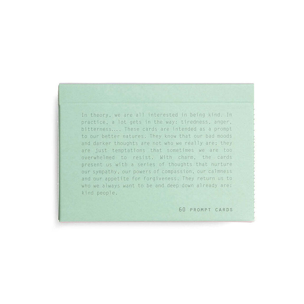 The School of Life 10cm Kindness Prompt Cards Compassion/Empathy Deck Set (62 Pieces) — image 2