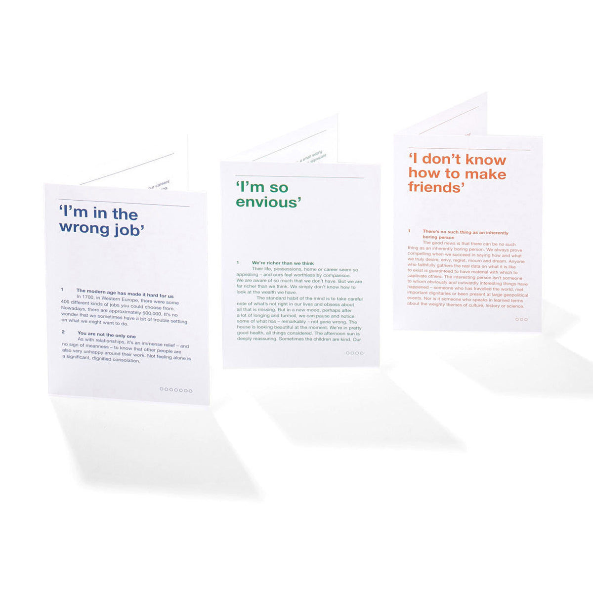 The School of Life Emotional Advice First Aid Kit 20 Key Psychological Situation — image 2