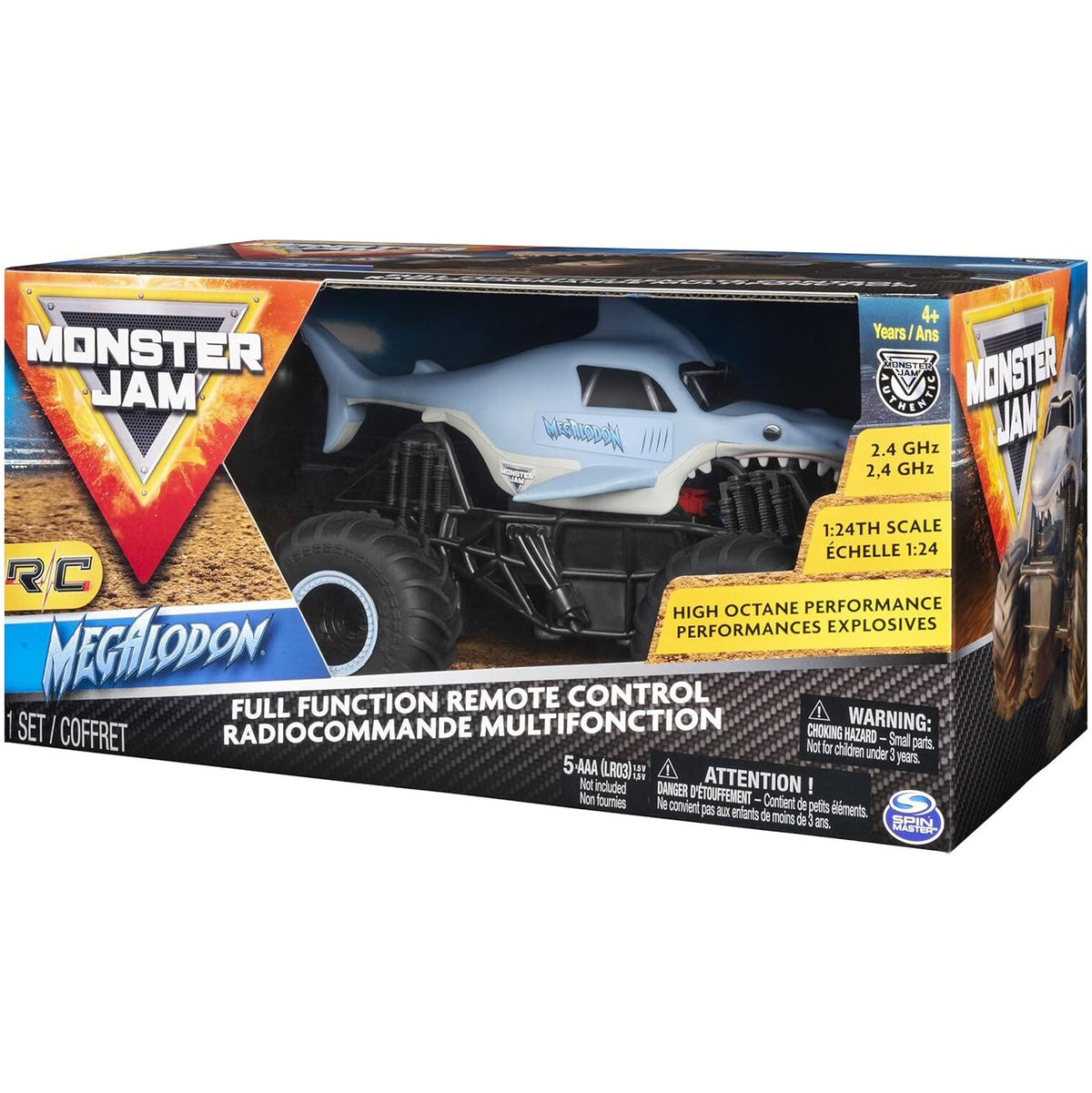 Spin Master Monster Jam 1:24 Radio Control Truck Kids/Children Toy Assort 4+ — image 2
