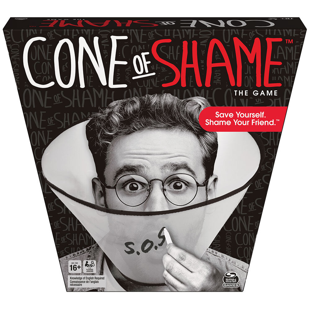 Spin Master Cone Of Shame Board/Card Game For Shaming Friends Teen/Adult Play Set 16y+