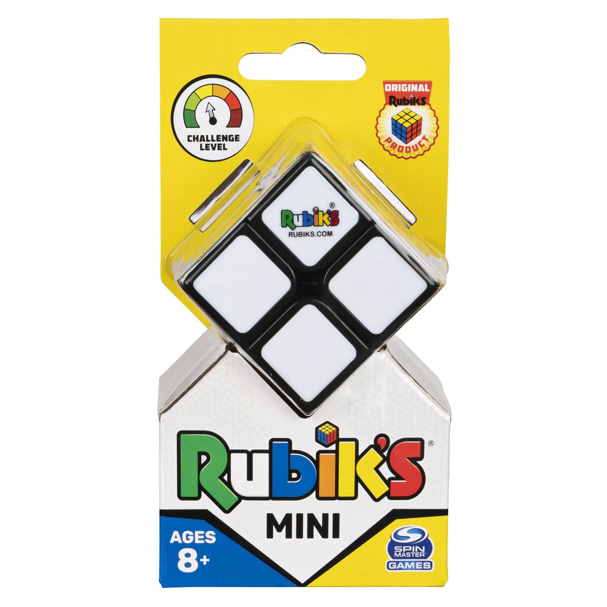 Spin Master Rubik's Mini Cube 2x2 Rubic Twist Solve/Brain Teaser Kids Toy 7+ (2 Pack) — image 3
