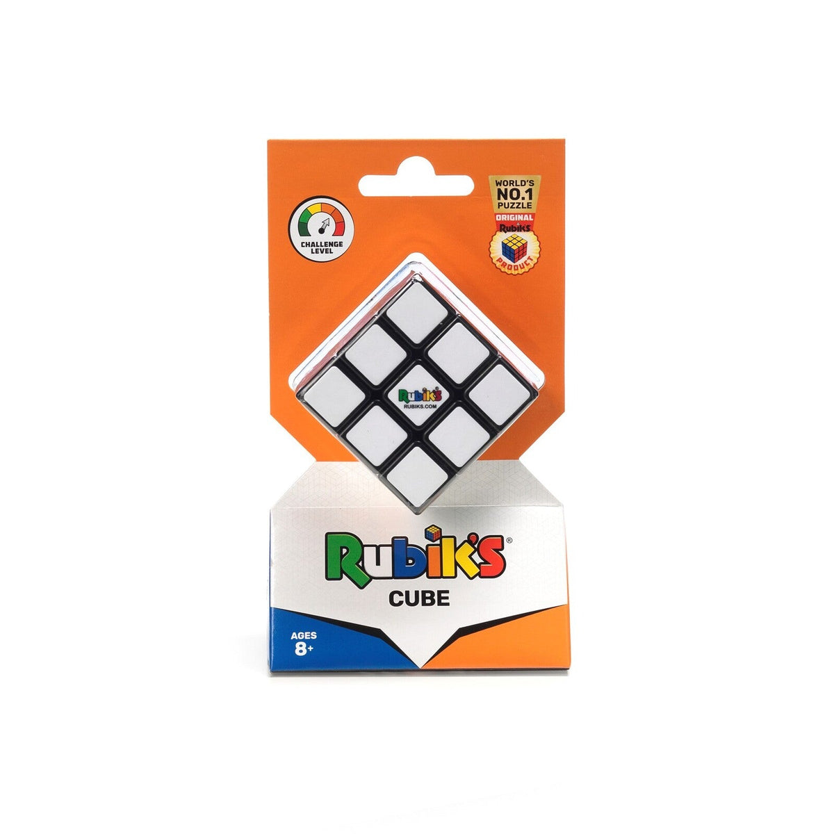 Spin Master Rubik's Cube 3x3 Rubic Twist Play/Solve Brain Teaser Kids Toy 8+