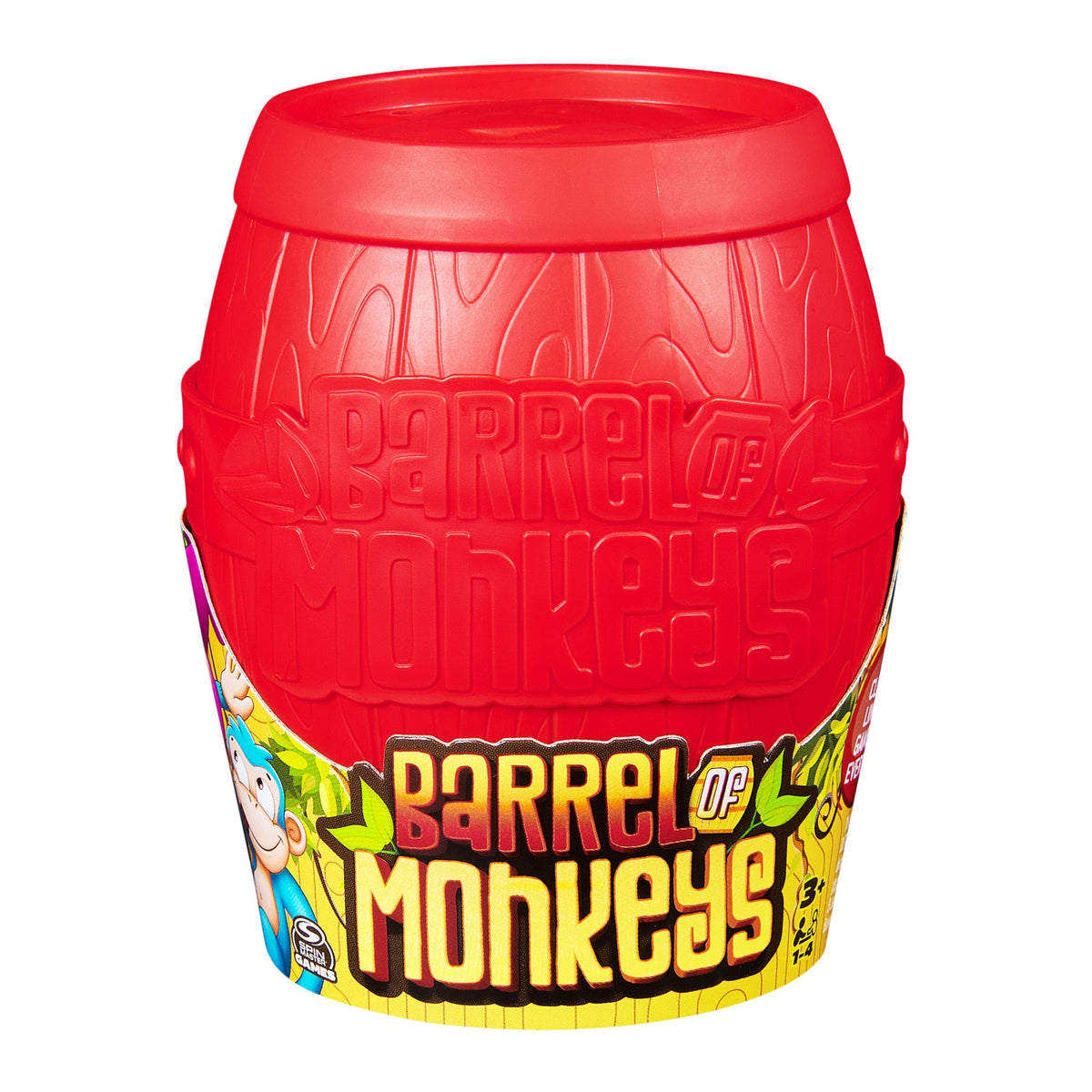 Spin Master Barrel Of Monkeys Game Kids/Children Toy Fun Interactive Play 3+