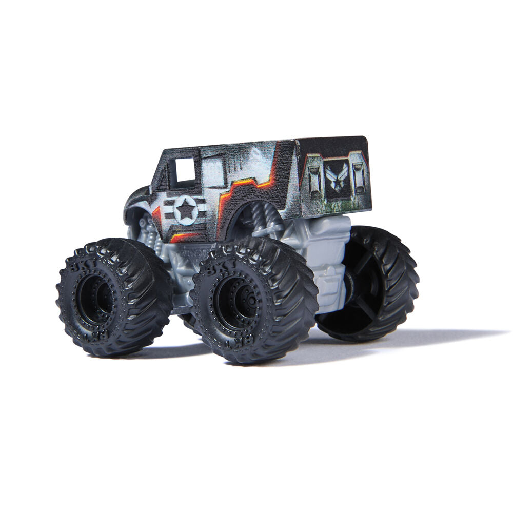 Monster Jam 3pc Mini Marvel Trucks Set Iconic Heroes Kids Children — image 8