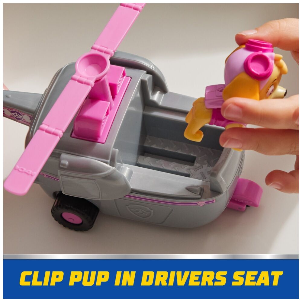 Paw Patrol Kids Sustainable Grey & Pink Basic Toy Rescue Vehicle Skye 3Y+ (2 Pieces) — image 7