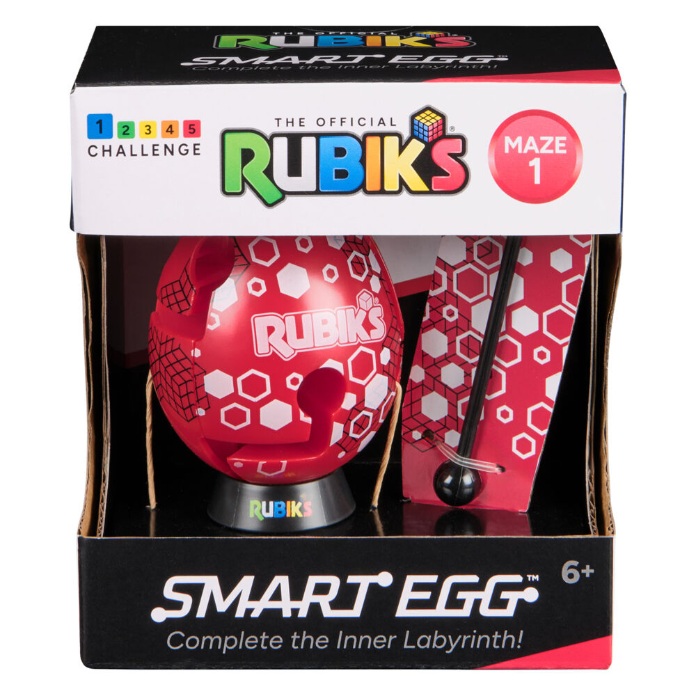 Rubiks Smart Eggs Decorative Brain Teaser Logic Puzzles/Games 8y+ Assorted