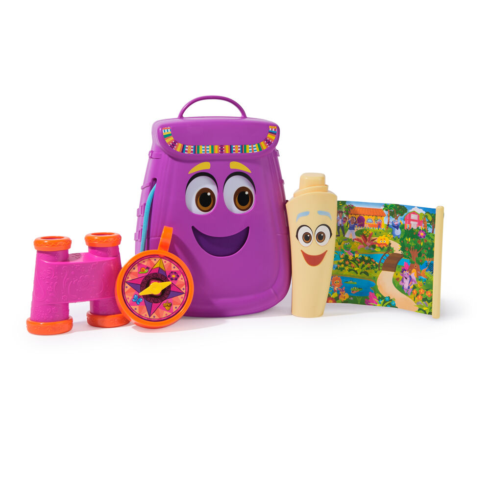 Spin Master Dora the Explorer Backpack w/ Map 8 In Kids/Children Purple 3y+ — image 7