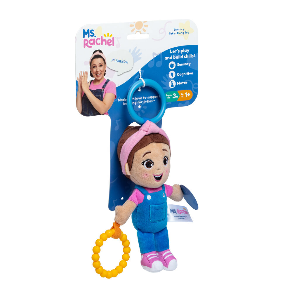 MS Rachel Sensory Take-Along Comforter Multicolor Safe Toy for Kids 0-1y+ — image 3