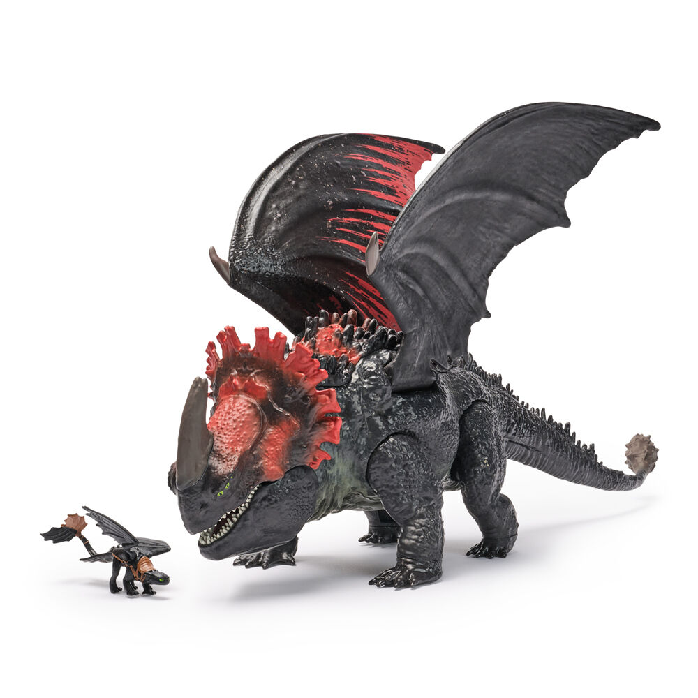 Spin Master Dragons Movie Red Death Chomping Rampage Action Figure Toy 4y+ — image 3