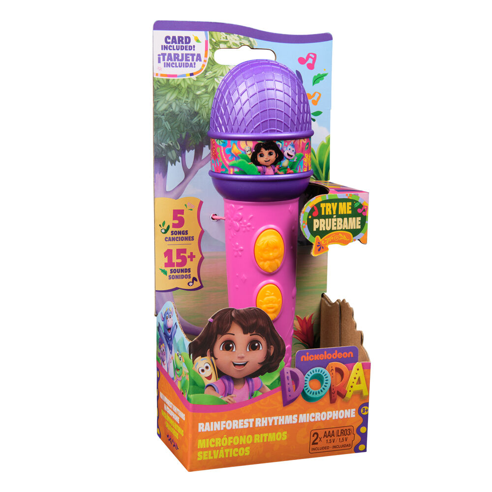 Spin Master Dora the Explorer Microphone Pretend Play Musical Toy Kids 3y+