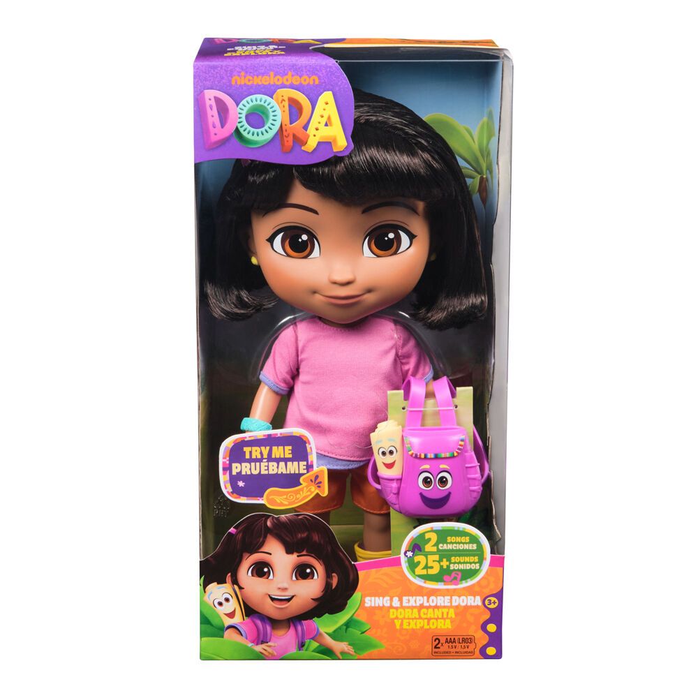 Spin Master Dora the Explorer Sing & Explore Musical Doll Toy 12 In Kids 3y+