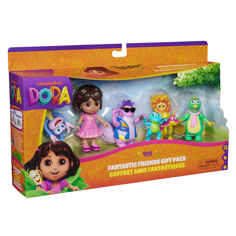Spin Master 5pc Dora The Explorer Figure Gift Pack Action Figures 3Y Set