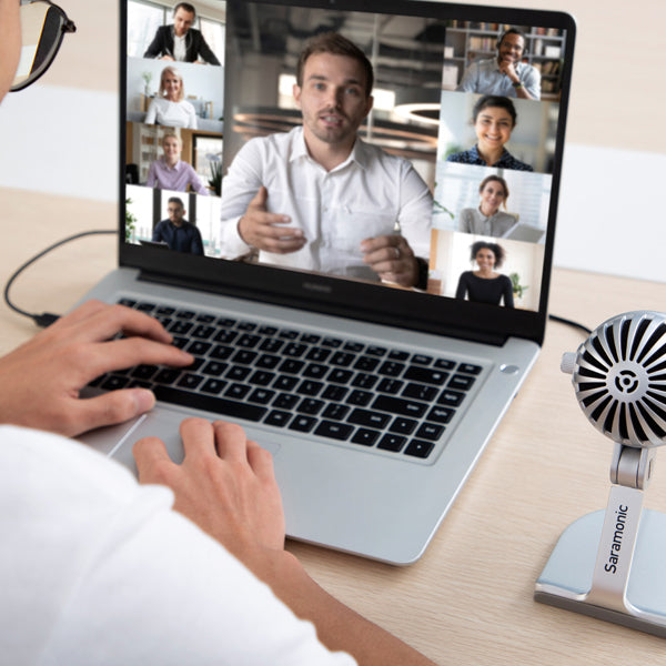 Saramonic SmartMic MTV500 USB-C Desktop Studio Microphone Recording for Mac PC — image 4