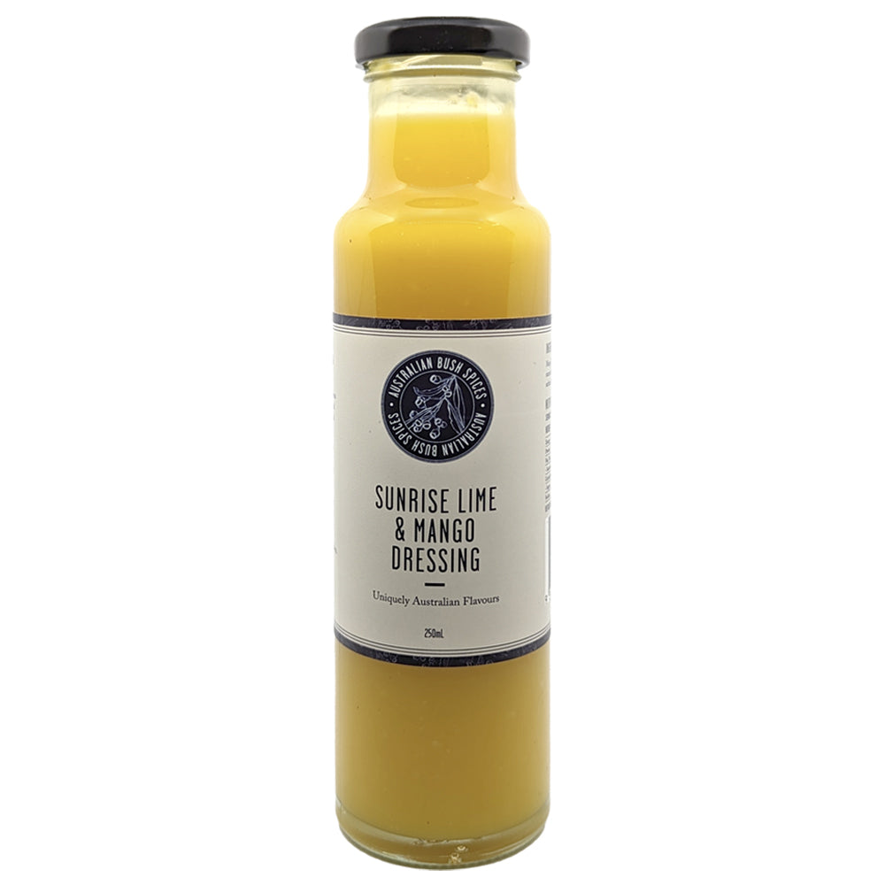 Australian Bush Spices Sunrise Lime and Mango Cooking Salad Dressing 250ml