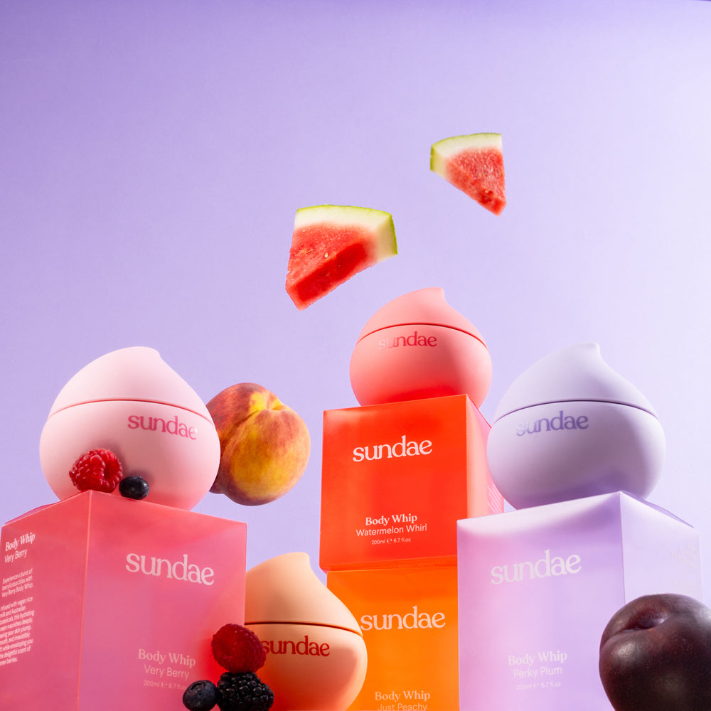 Sundae Body Whip Perky Plum Fresh Scent Bath/Shower Bodywash Fragrance — image 3