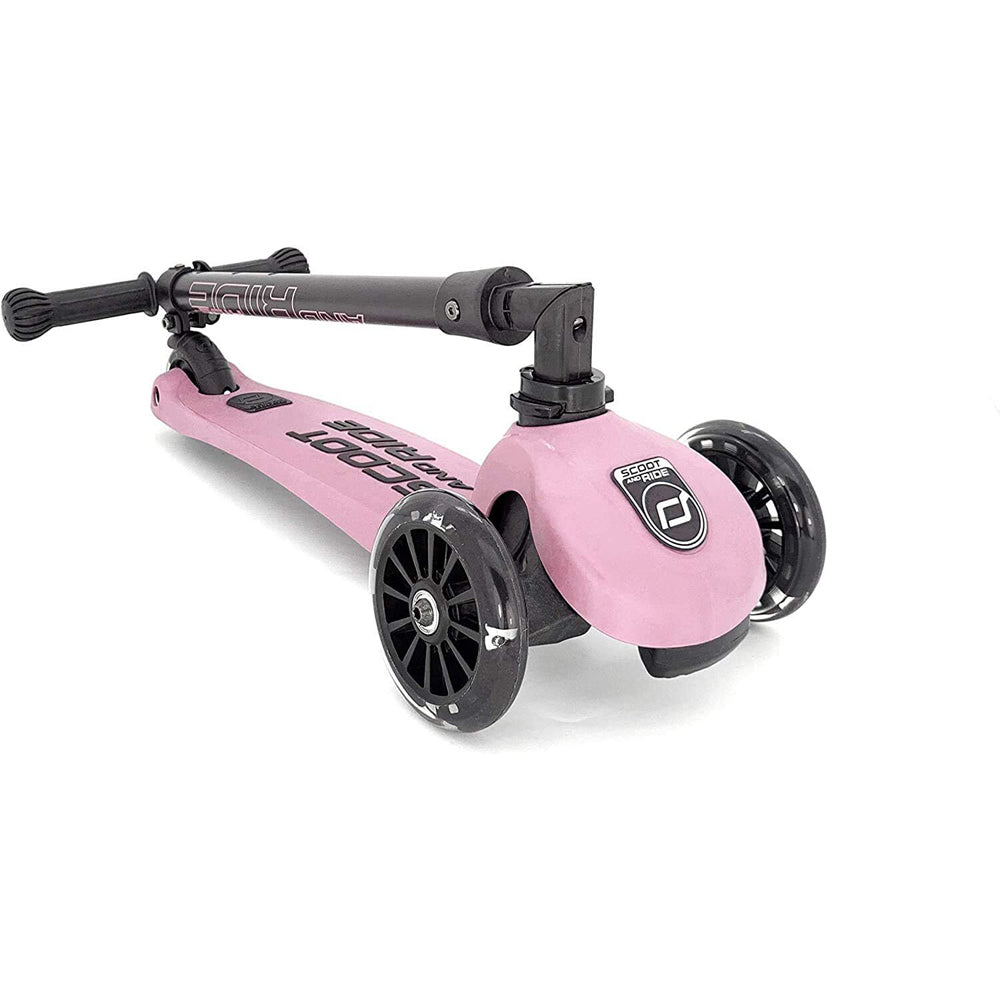 Scoot & Ride Highway Kick 3 Scooter LED Rose Kids/Childrens Interactive Toy 3+ — image 2