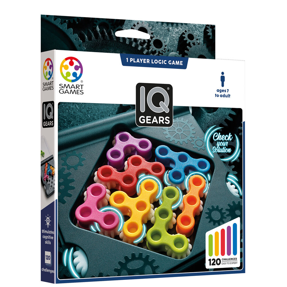 Smart Games Logic Puzzle Game IQ Gears Kids/Children Educational Toy 7y+ — image 2