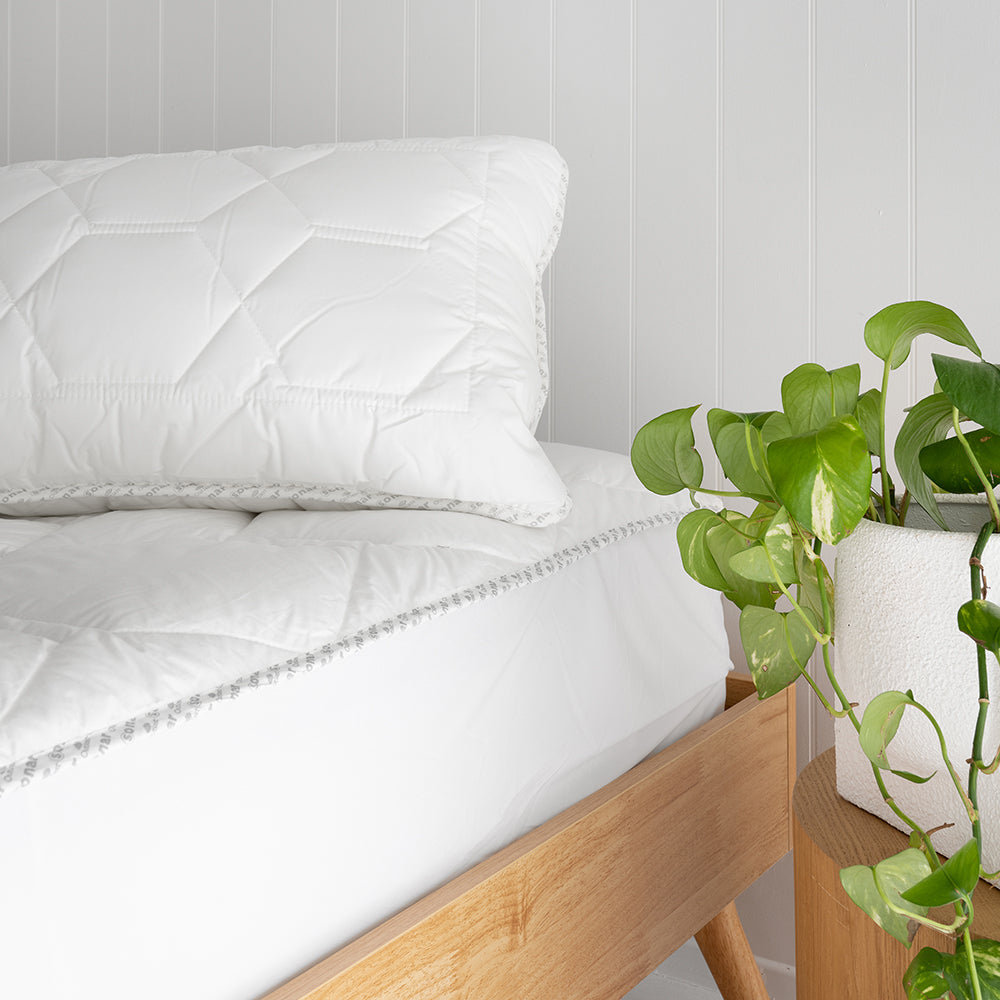Bambury Bed Sonar Thermal Balancing Mattress Topper (Outlast) Bedding — King Single
