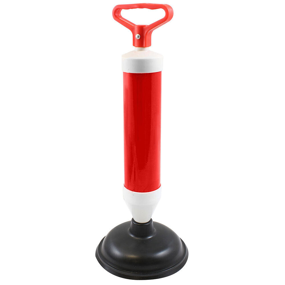 Unbranded Super Plunger High Compression w/ Small & Large Sink/Toilet Attachments (3 Pieces)