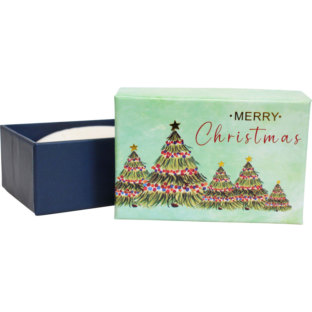 LVD Christmas Tree Scented Bath Soap Bar w/ Box Body Fragrance 9x6cm Green — image 3