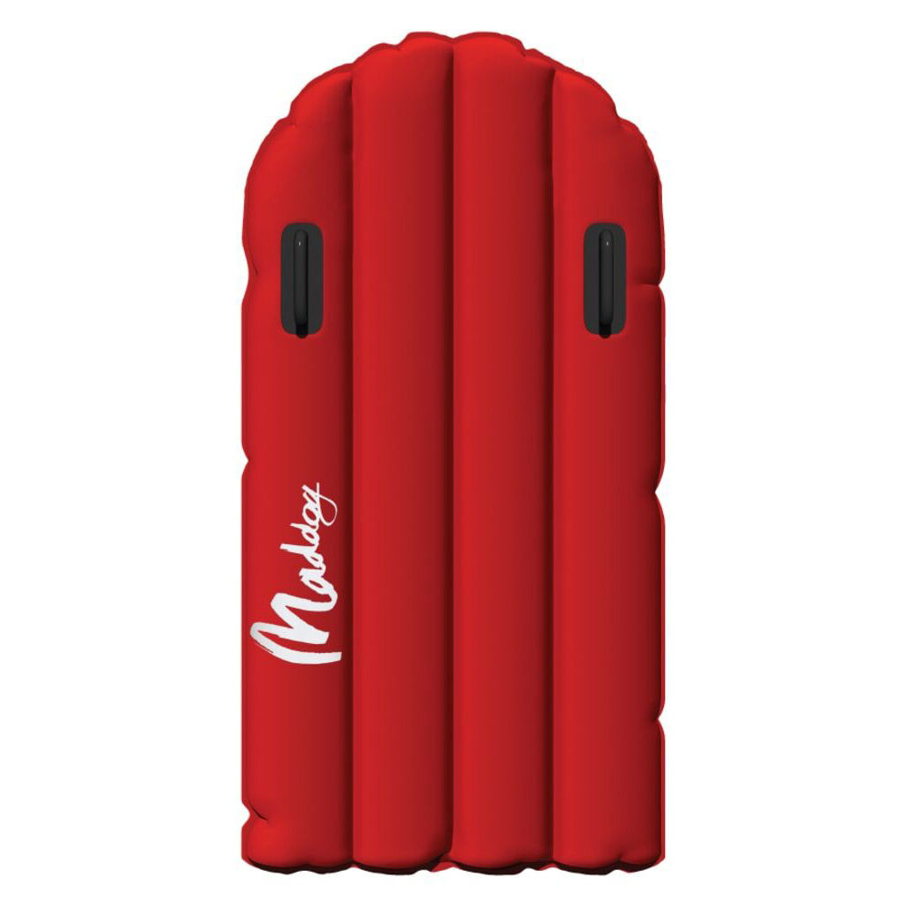 Maddog 133x78cm Red Fabric Surfmat w/Handles Heavy Duty Surfing Accessory