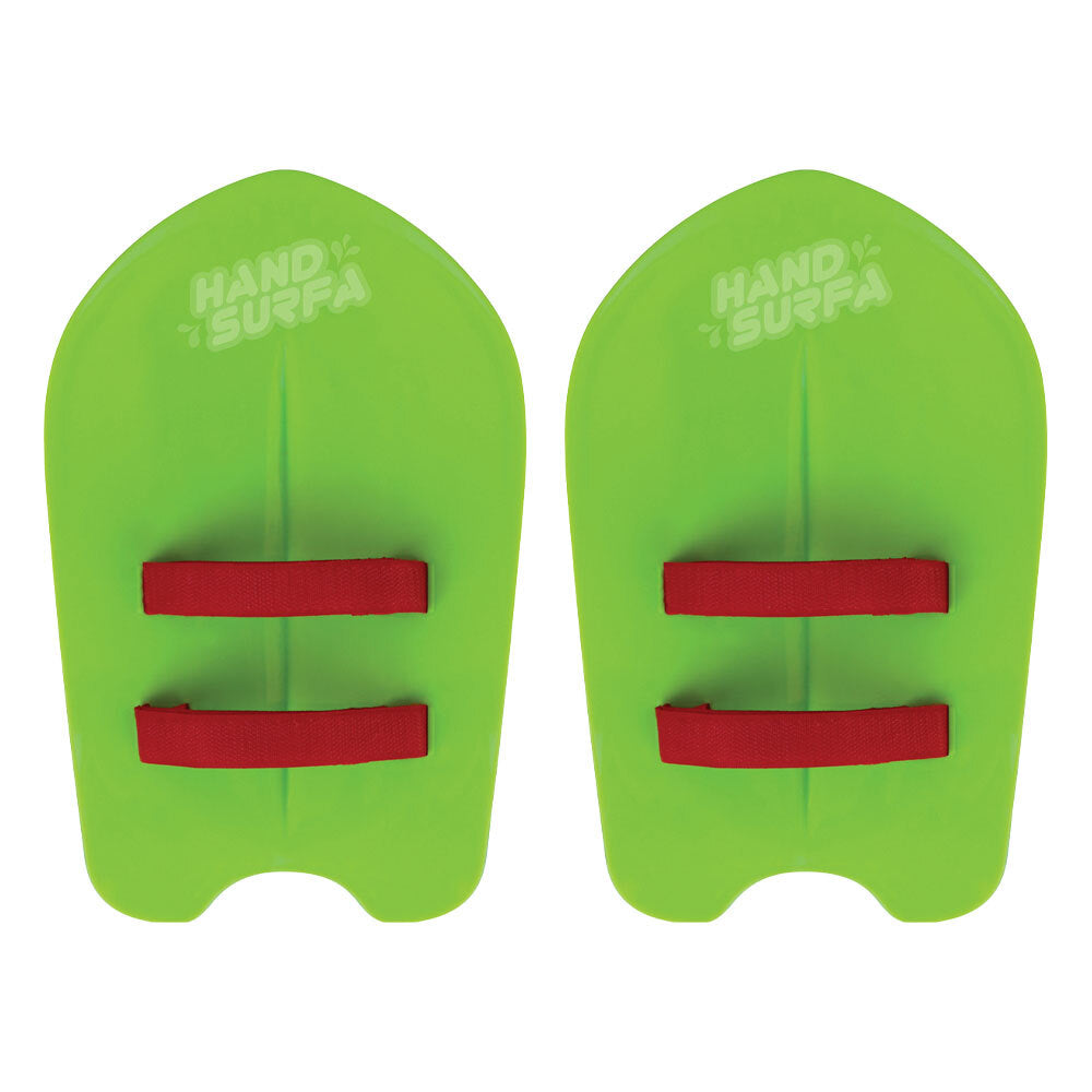 Maddog Hand Surfa Beach Surf Handboard Green 30cm (2 Pack)