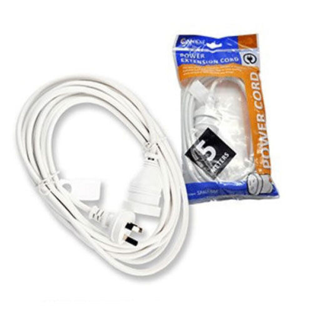 Sansai 5M Power Extension Cord/Lead 10A/240V/2400W Max Home/Office AU 3-Pin (2 Pack) — image 3