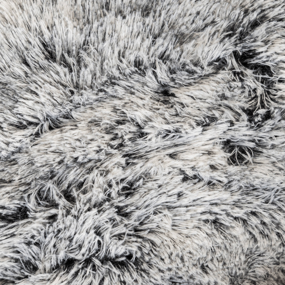 Superior Pet Goods 80x80cm Curl Up Cloud Calming Dog Sleeping Bed Round Grey — image 3