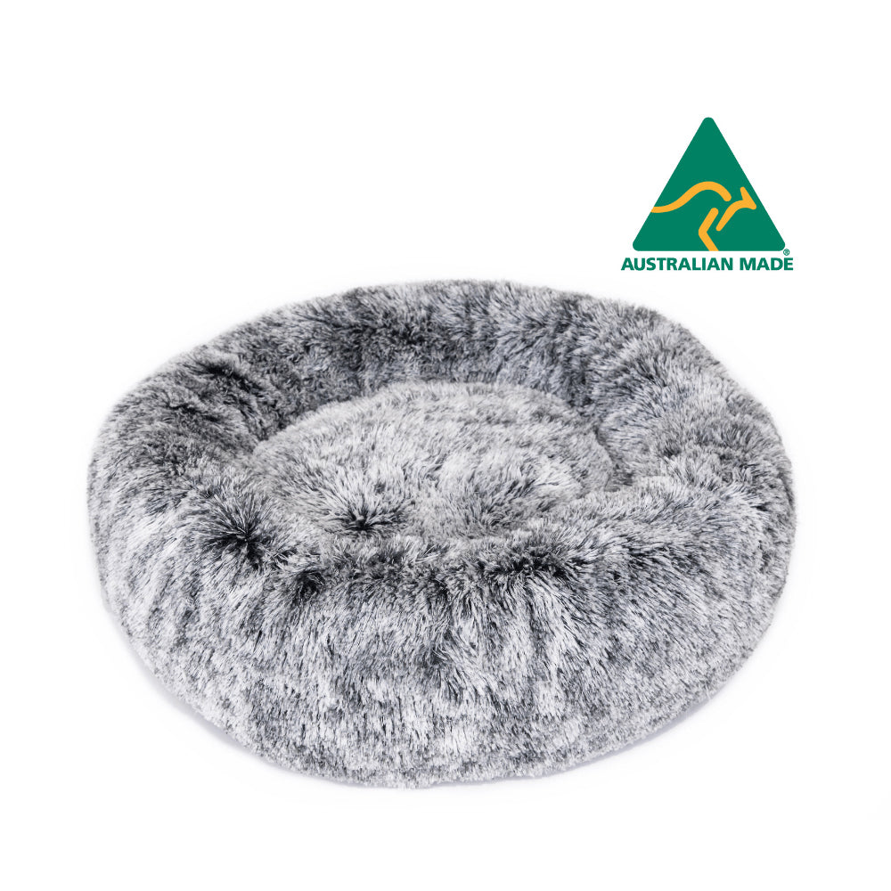 Superior Pet Goods Superior Pet Plus Curl Up Cloud Calming Pet/Dog/Cat Bed Dove Grey Medium 60cm — image 2