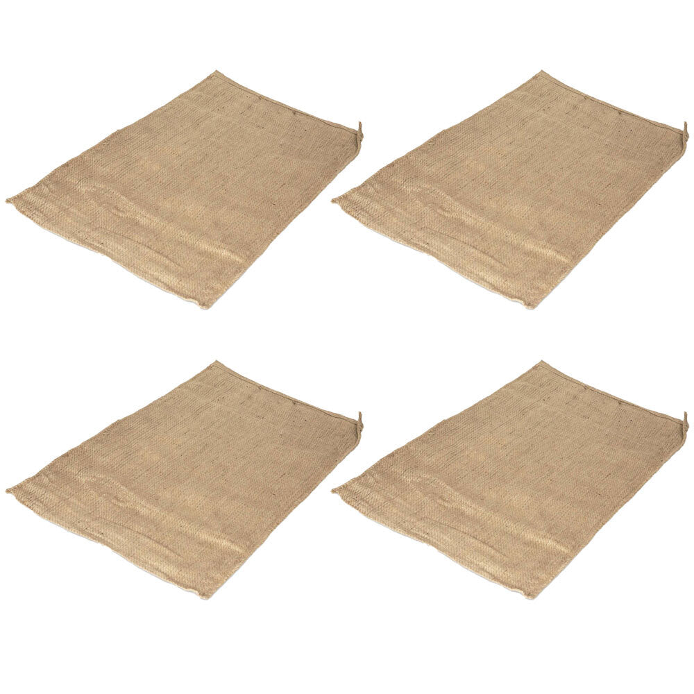 Superior Pet Essentials Original Natural Hessian Bag Dog/Pet Bed Cover Mini (4 Pack)