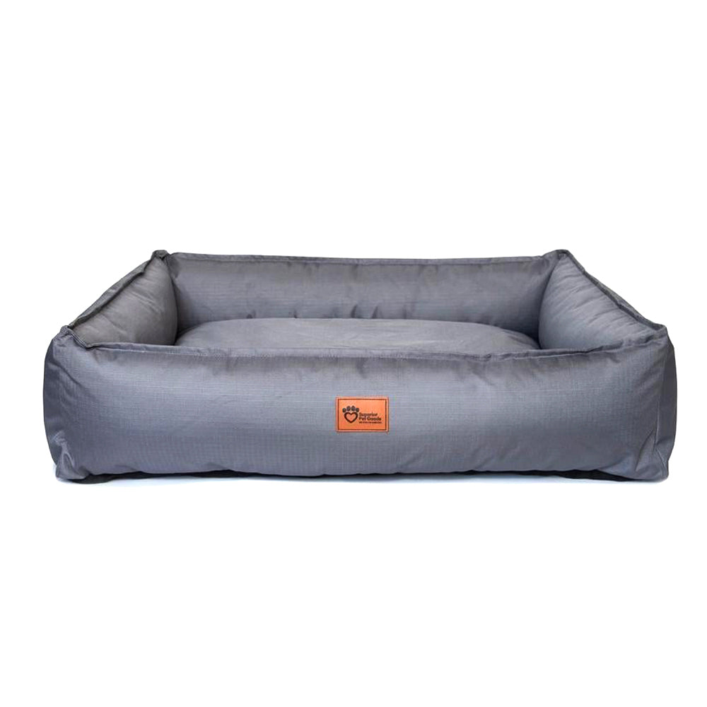 Superior Pet Goods Superior Pet Plus Ripstop Durable Pet/Dog Lounger/Bed Steel Grey Small 87cm