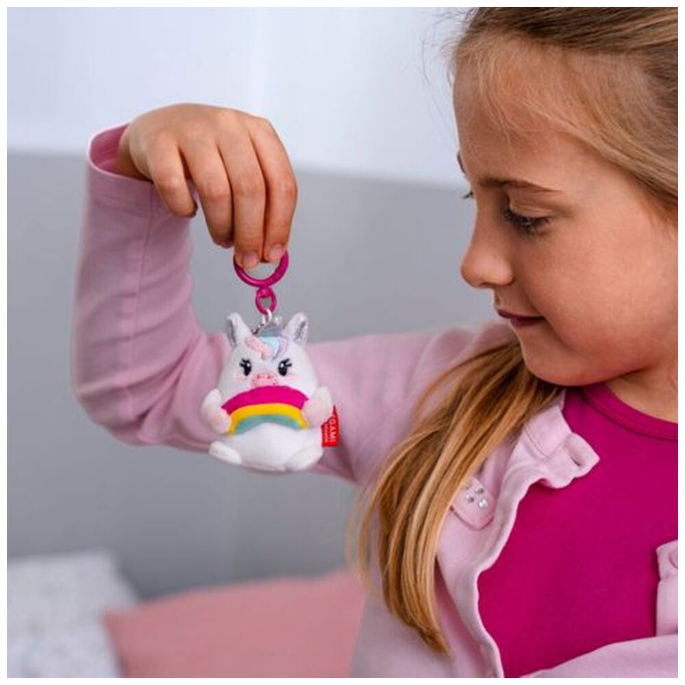 Legami Plush Keyring Unicorn w/Metal Ring Super Soft Kids Bag Charm/Toy 3y+ (4 Pack) — image 7