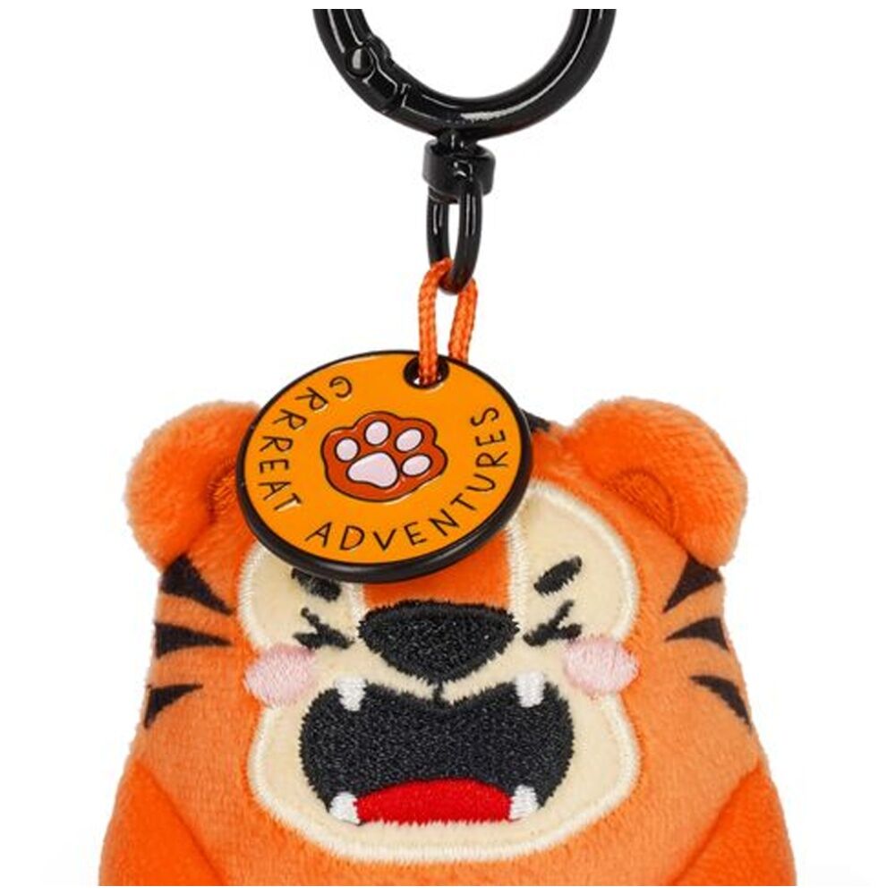Legami 3y+ Plush Keyring Tiger w/Metal Ring Super Soft Kids Bag Charm/Toy — image 3