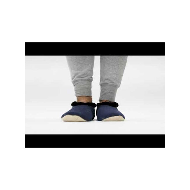 Splosh SnuggUps Men's Soft Slippers Cord Navy — image 4