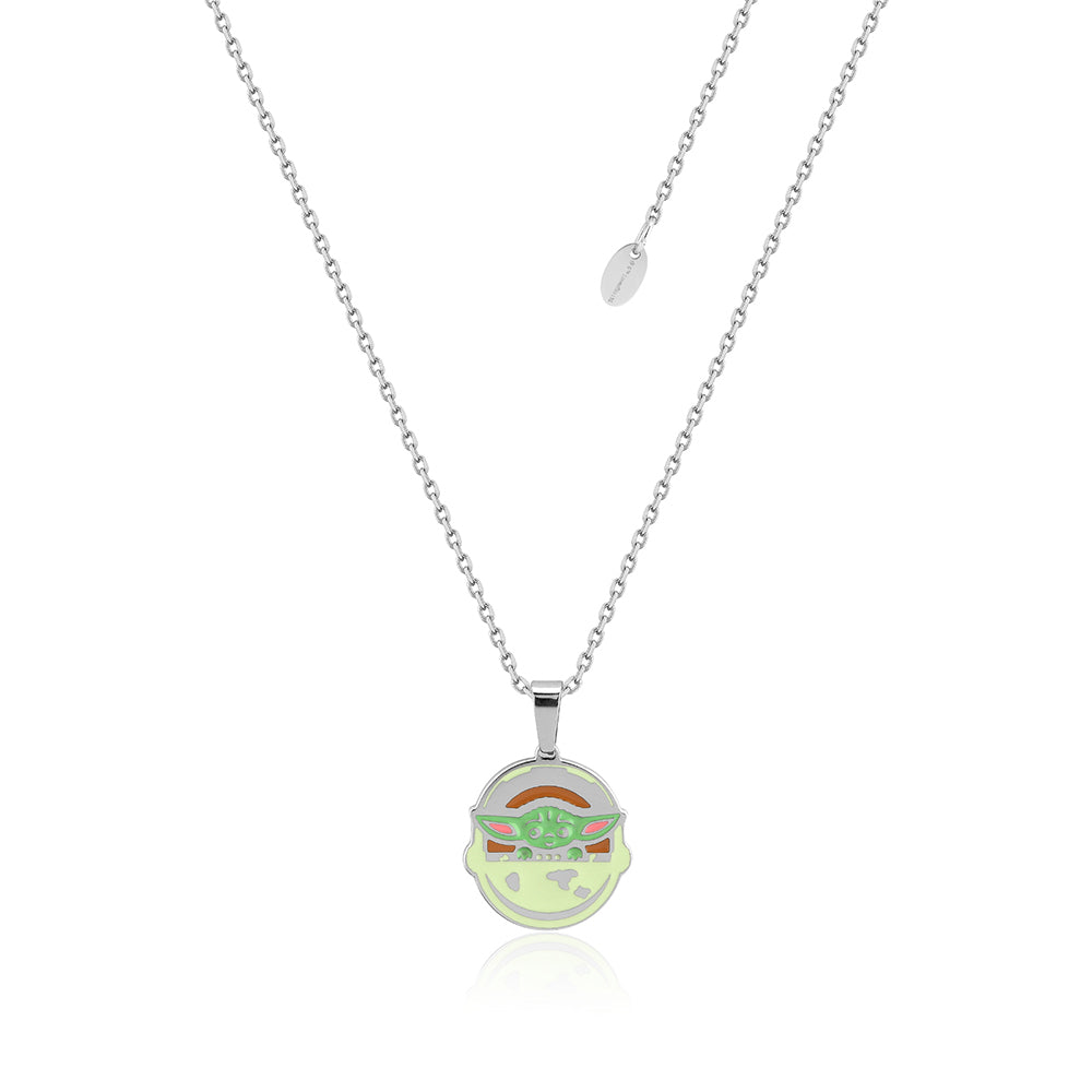 Couture Kingdom Disney Star Wars Grogu Stainless Steel 40+7cm Necklace Jewellery