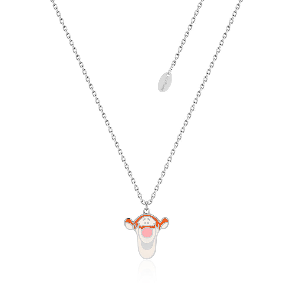 Couture Kingdom Ecc Disney Winnie The Pooh Tigger Face SS 40+7cm Necklace