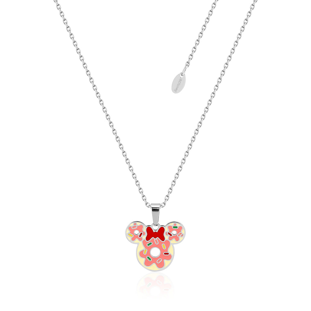 Couture Kingdom Ecc Disney Minnie Mouse Donut Stainless Steel 40+7cm Necklace