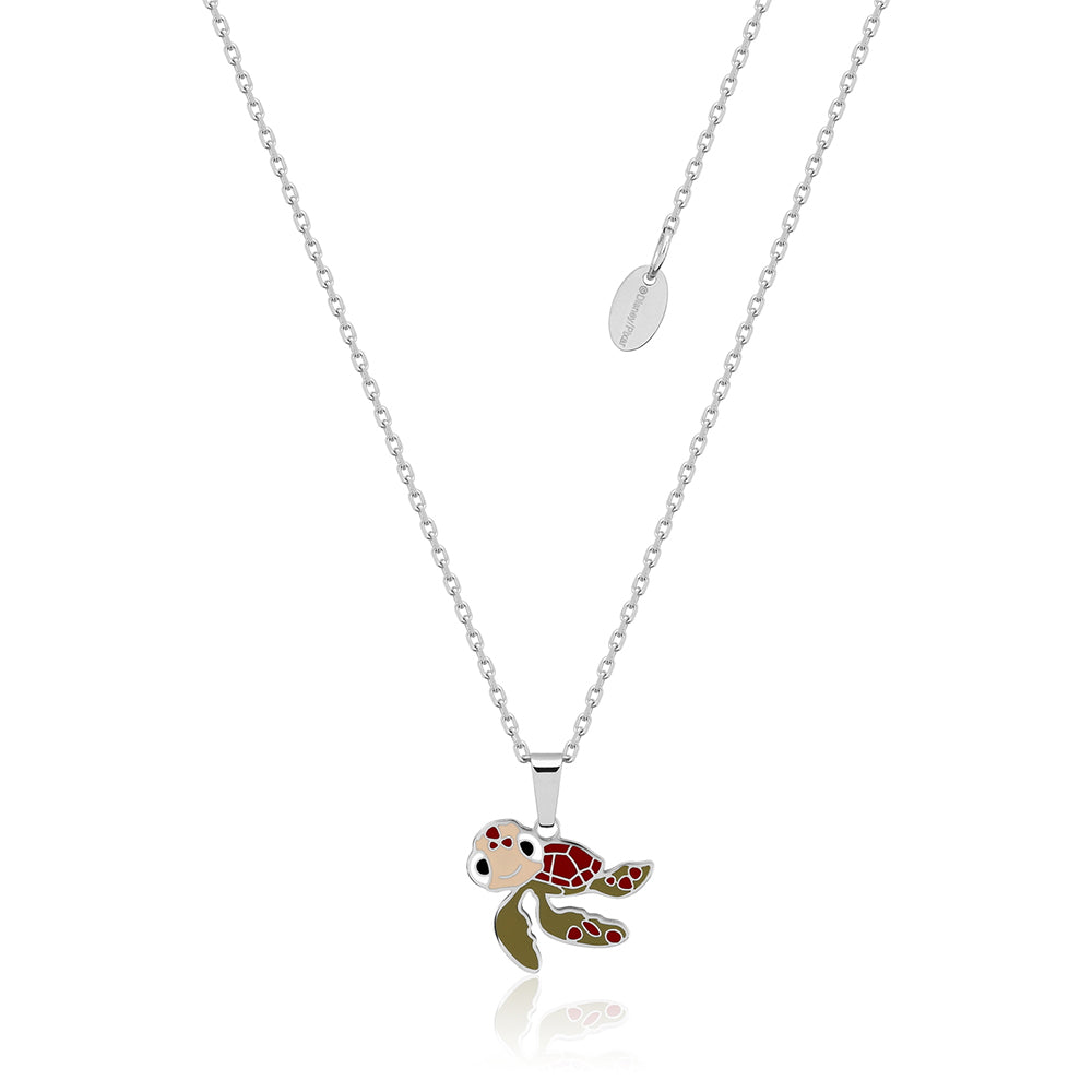 Couture Kingdom Disney Pixar Finding Nemo Squirt Enamel SS 40+7cm Necklace