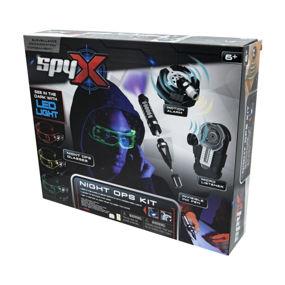 Atomic Monkey Products SpyX Night Ops Kit Vision Glasses Kids/Children Black 6y+ — image 5